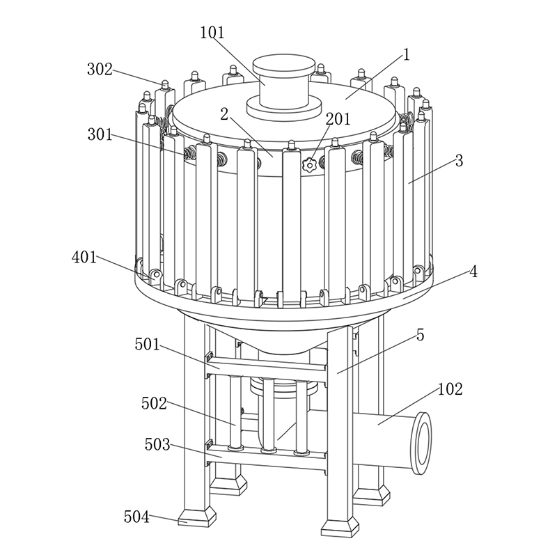 Yinchi rep la patent per a una estructura de protecció innovadora per a la bomba transportadora de sitja