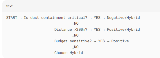 Pneumatic conveying system